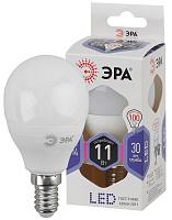 Лампа светодиодная 11 Вт E14 P45 6000К 880Лм матовая 170-265В шар ( LED P45-11W-860-E14 ) Б0032990 ЭРА