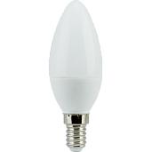 Лампа светодиодная 6 Вт E14 С37 4000К 480Лм матовая 220В Свеча LED 101x37мм C4LV60ELC Ecola