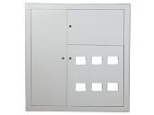 Щит этажный ЩЭ 6 кв. слаботочный отсек слева (1010х950х160) IP31 PROxima mb10-v-6z EKF