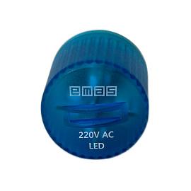 Светодиод LED 220VAC  синий IKML220M EMAS