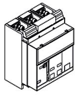 Комплект силовых выводов стационарного выключателя F E1.2 F 4шт 1SDA073974R1 ABB