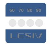 Термоиндикаторные наклейки «Четыре температуры» Температурная шкала 50-60-70-80°C 6 шт l-Mark-4T-50-60-70-80-B Lesiv