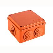 Коробка огнестойкая JBS100  E60-E90,о/п 100х100х55,б, IP55, 12P, (1,5-4мм2)  43477HF Ecoplast