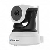 Камера видеонаблюдения (видеокамера наблюдения) Wi-Fi IP внутренняя поворотная 1МП c ИК-подсветкой до 10м, объектив 3.6мм C7824WIP (C24) Vstarcam