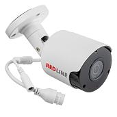 Камера видеонаблюдения (видеокамера наблюдения) IP уличная цилиндрическая 2Мп, объектив 2,8 мм (103°) F1.0; 0.002 лк, POE RedLine RL-IP12P.eco
