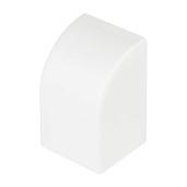 Заглушка (25х25) (4 шт) Plast Белый PROxima ecw-25-25x4 EKF