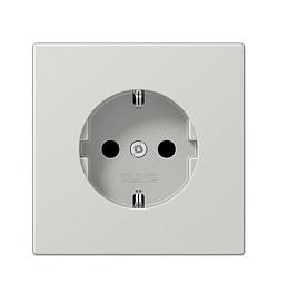 Розетка штепсельная Schuko 16A, 250V~, светло-серая LS1520LG JUNG