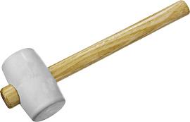 Киянка  резиновая белая, с деревянной ручкой, 230г ЗУБР "МАСТЕР" 20511-230_z01