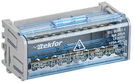 Шины на DIN-рейку (кросс-модуль) TEKFOR ШНК 2х11 L+PEN TF-DN10-2-11-050 IEK