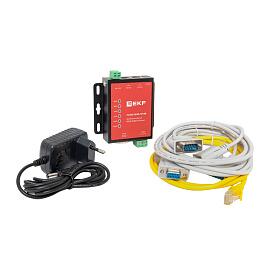 Преобразователь RS-232/485 в Ethernet, Modbus TCP/RTU/ASCII TSX-MC-232/485-TCP-MB EKF