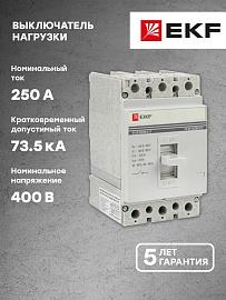 ВН-99/250-250А-3Р PROxima EKF