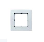 Рамка для розеток и выключателей на 1 пост серия Palazzo, белый düwi 26470 5