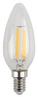 Лампа светодиодная 5 Вт E14 B35 4000К 515Лм прозрачная 170-265В свеча (F-LED B35-5W-840-E14) Б0043449 ЭРА
