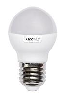 Лампа светодиодная    7Вт Е27 G45 3000K 530Лм матовая 220В Шар PLED-SP .1027863-2 Jazzway