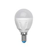 Лампа светодиодная 6 Вт E14 G45 3000К 570Лм матовая 175-250В шар Simple ( LED-G45-6W/WW/E14/FR/S ) 09443 Uniel
