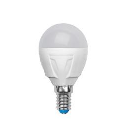 Лампа светодиодная 6 Вт E14 G45 3000К 570Лм матовая 175-250В шар Simple ( LED-G45-6W/WW/E14/FR/S ) 09443 Uniel