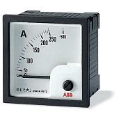 Амперметр переменного тока на дверь со шкалой 5А, прямое включение AMT1-A1-5/72 2CSG312030R4001 ABB