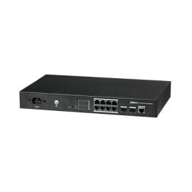 Коммутатор 10-портовый управляемый PoE DH-PFS4210-8GT-150 DAHUA