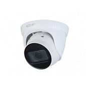 Камера видеонаблюдения (видеокамера наблюдения) IP купольная 1/3" 4Мп КМОП, моторизованный объектив 2.8-12 мм, MicroSD до 256 ГБ  EZ-EZ-IPC-T2B41P-ZS