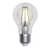 Лампа светодиодная 10 Вт E27 A60 3000К 850Лм прозрачная 200-250В груша Air DIM (LED-A60-10W/3000K/E27/CL/DIM GLA01TR) UL-00005181 Uniel
