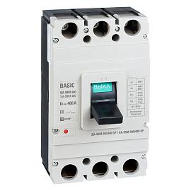 Выключатель автоматический 400А 3П трехполюсный ВА-99М 400/400А 3P 42кА тип AC IP30 mccb99-400-400m EKF
