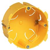 Коробка монтажная Batibox 1 пост для встраив розеток 20А/32А для сухих перегородок, глубина 50мм желтый 089358 Legrand