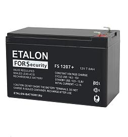 Аккумулятор ETALON FS 1207+ 100-12/007S+