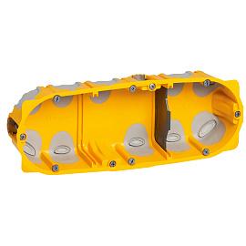Встраиваемая коробка Batibox - трехместная - энергосберегающая - глубина 40 мм 080023 Legrand