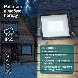 Прожектор светодиодный уличный LPR-023-0-65K-200 200Вт 6500K 16000Лм IP65 Б0052028 ЭРА