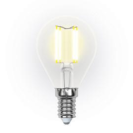 Лампа светодиодная 5 Вт E14 G45 3000К 450Лм прозрачная 200-250В шар Air DIM (LED-G45-5W/WW/E14/CL/DIM GLA01TR) UL-00002866 Uniel