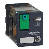 Реле силовое 2ПК светодиод 24VAC пост. тока RPM22BD Schneider Electric