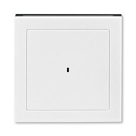 Накладка для выключателя карточного LEVIT белый / дымчатый чёрный 2CHH590700A4062 ABB