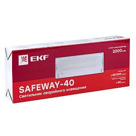 Светильник аварийный светодиодный SAFEWAY-40 LED  Proxima dpa-202 EKF