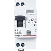 Выключатель автоматический дифференциального тока АВДТ RX3 32А 2П двухполюсный C 30мА 419402 Legrand
