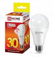 Лампа светодиодная LED-A70-VC 30Вт 230В Е27 3000К 2700Лм 4690612024127  IN HOME