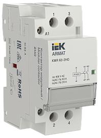 Контактор модульный ARMAT KMR 63А 24В AC/DC 2НО AR-KMR20-063-20-024 IEK