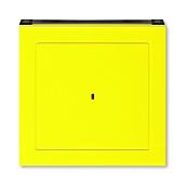 Накладка для выключателя карточного LEVIT жёлтый / дымчатый чёрный 2CHH590700A4064 ABB