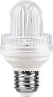 Лампа светодиодная 2 Вт E27 строб 6400К 240Лм прозрачный 230В призма дневной 25929 Feron