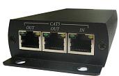 Комплект (передатчик + приёмник) для передачи HDMI по одному кабелю витой пары на расстояние до 150м(CAT5e) (до 160м(CAT6) HE03 SC&T