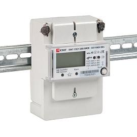 Счетчик электроэнергии однофазный многотарифный SKAT 115E/1-5 (60) SIROD (встроеное реле) 11502R EKF PROxima (электросчетчик)