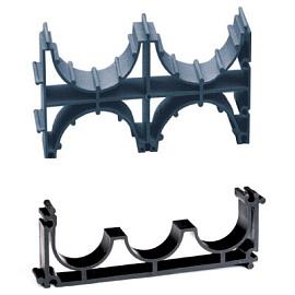 Держатель расстояния (кластер) для двустенных труб, диаметр 90 двойной код 02590 DKC