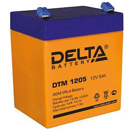 Аккумулятор свинцово-кислотный (аккумуляторная батарея) 12 В 5 А/ч DTM 1205 DELTA