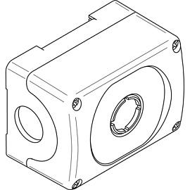 Корпус кнопочного поста MEP1-0 на 1 элемент пластиковый 1SFA611811R1000  ABB