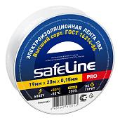 Изолента ПВХ белая 19х20м 9369 Safeline