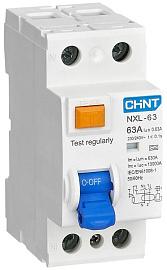 Выключатель дифференциального тока (УЗО) 25А 1П+N двухполюсный 6кА 30мА тип AC (R) NXL-63 280721 CHINT