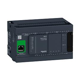 БАЗОВЫЙ БЛОК M241-24IO ТРАНЗИСТ ПРИЕМНИК ETHERNET TM241CE24U Schneider Electric