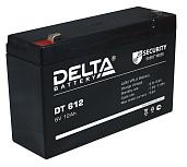 Аккумулятор свинцово-кислотный (аккумуляторная батарея)  6 В 12 А/ч DT 612 DELTA