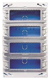 Бокс поста централизации скрытого монтажа на 24 модуля (4 ряда) T1094.1 ABB