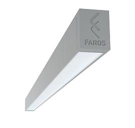 Светильник светодиодный 45Вт 5000К 6100Лм FG 60 45W RAL9005 5000K OPAL 00000014821 FAROS