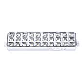 Светильник светодиодный аварийный СБА 1098-30DC 30 LED 1.2Ah lithium battery DC IN HOME